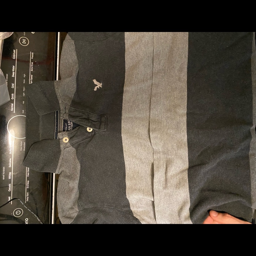 American Eagle striped polo - Picture 6 of 6